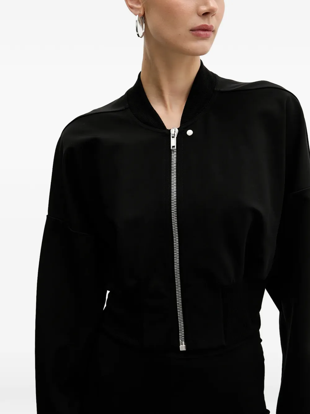  Rick Owens Lilies Flight Zip-fastening Jacket - Black 
