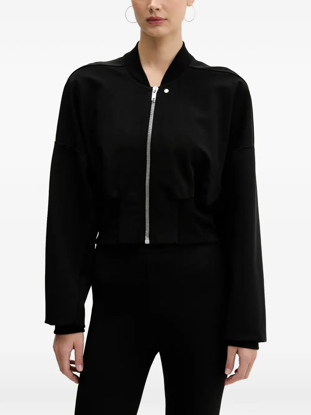 Rick Owens Lilies Flight zip-fastening jacket - Nero