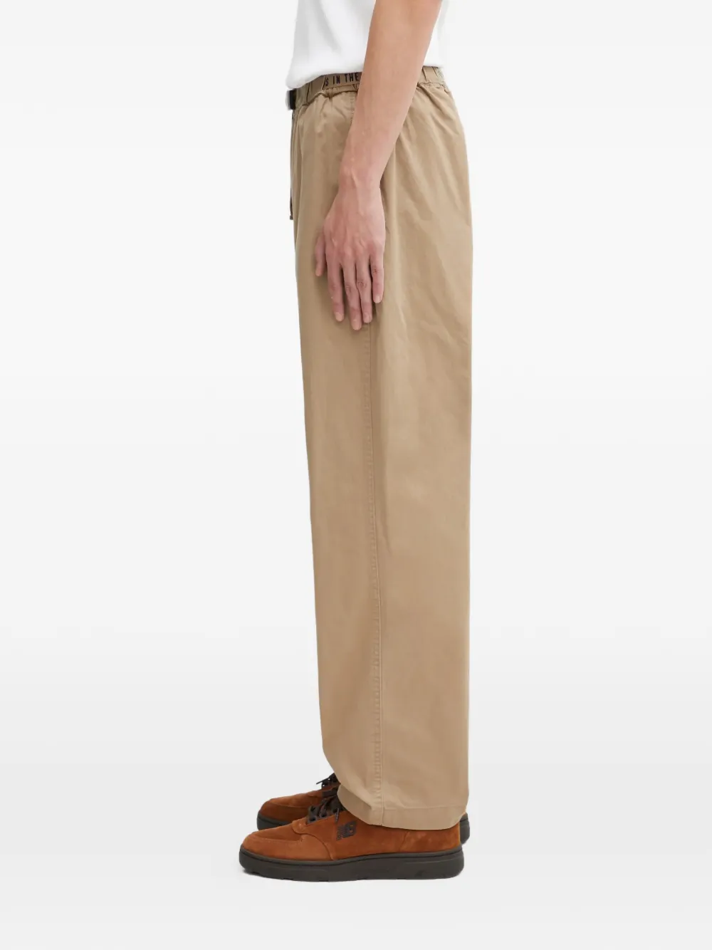  Human Made Elasticated Logo Trousers - Neutrals 