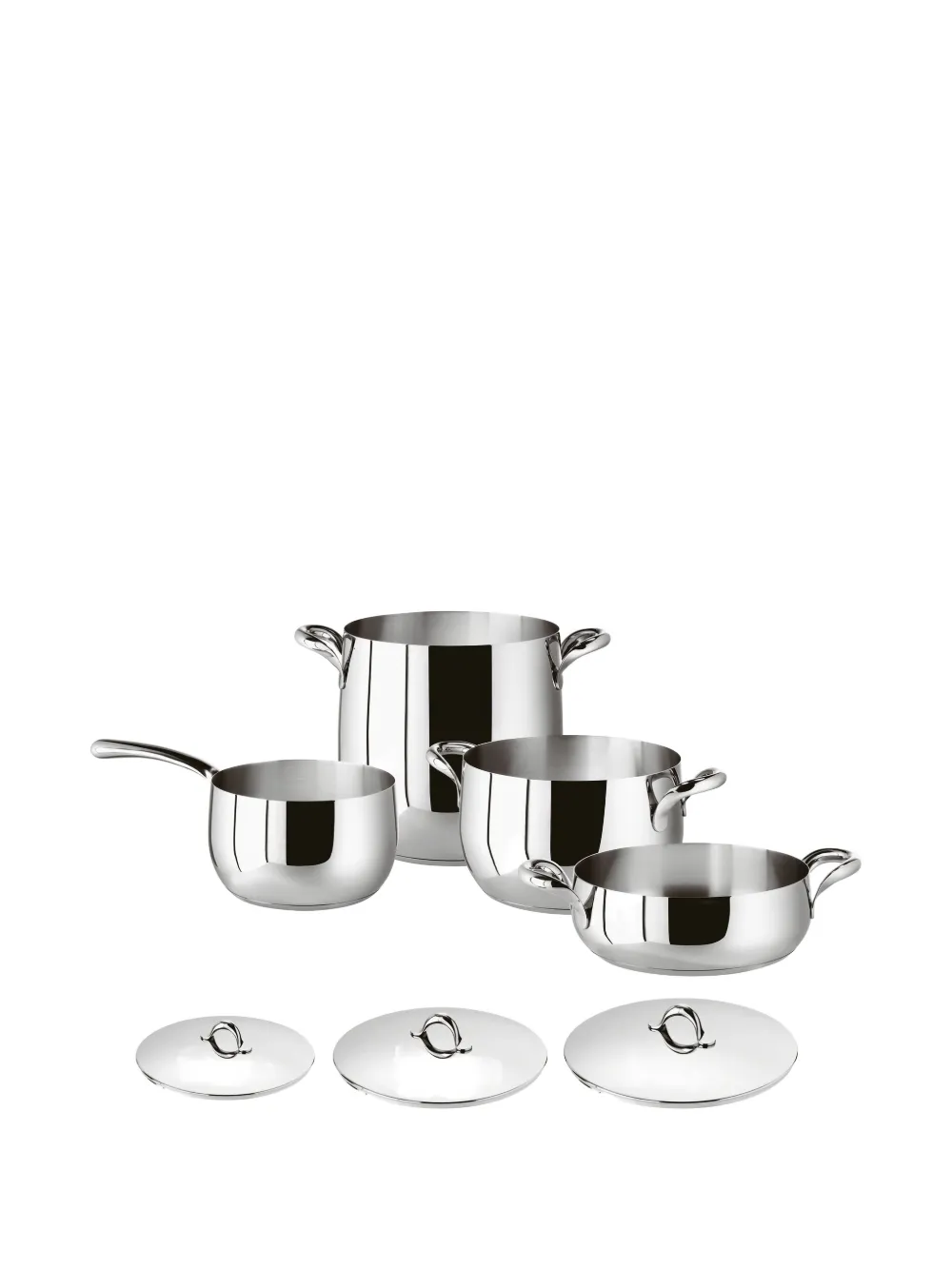 Sambonet Kikka cookware (set of seven) - Argento