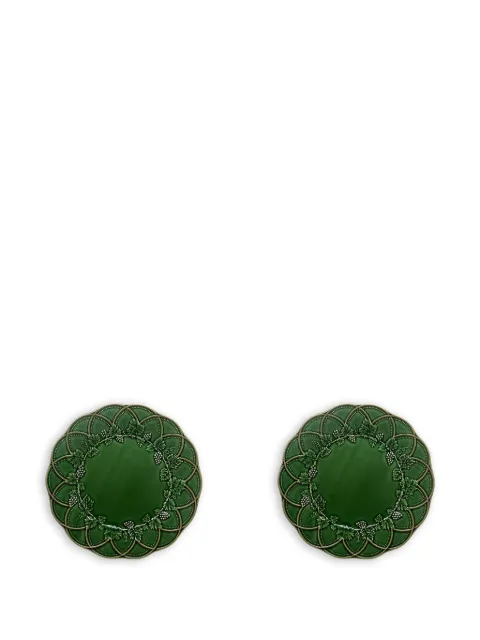 Bordallo Pinheiro Forest grape leaf plate (two-person setting)