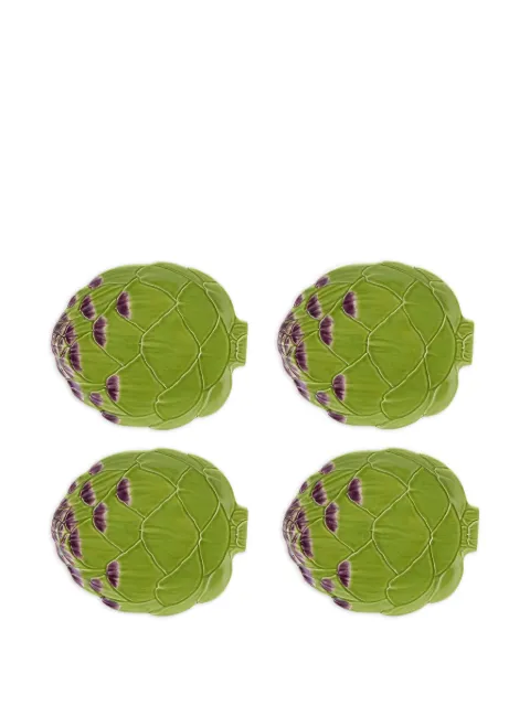 Bordallo Pinheiro Artichoke fruit plate (four-person setting)