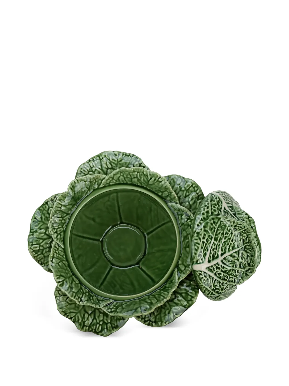  Bordallo Pinheiro Cabbage Leaf Bowl - Green 