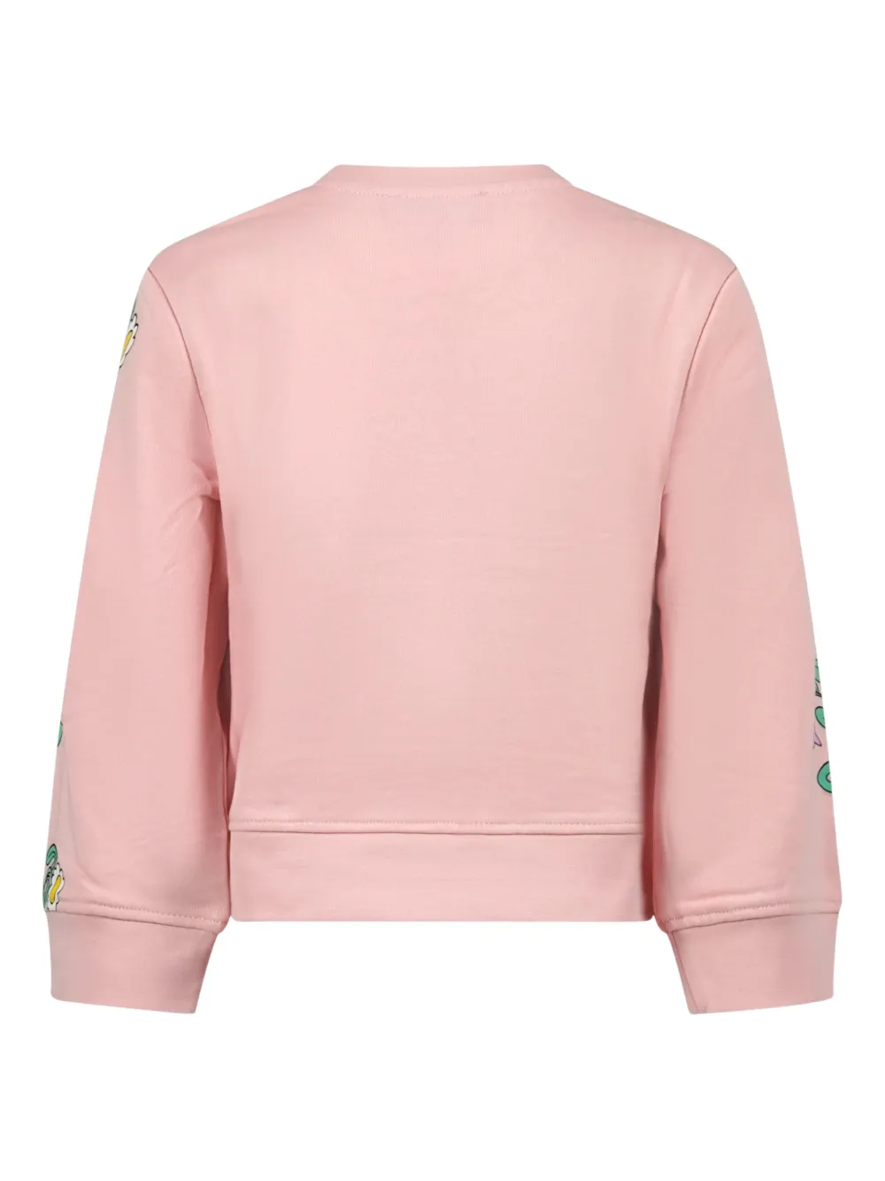  Stella Mccartney Kids Floral-print Sweatshirt - Pink 