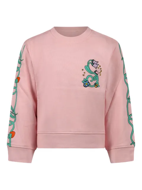 Stella McCartney Kids floral-print sweatshirt