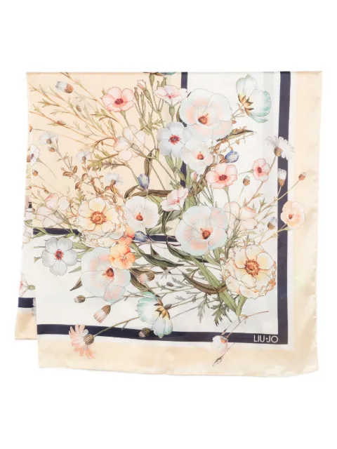 LIU JO floral scarf