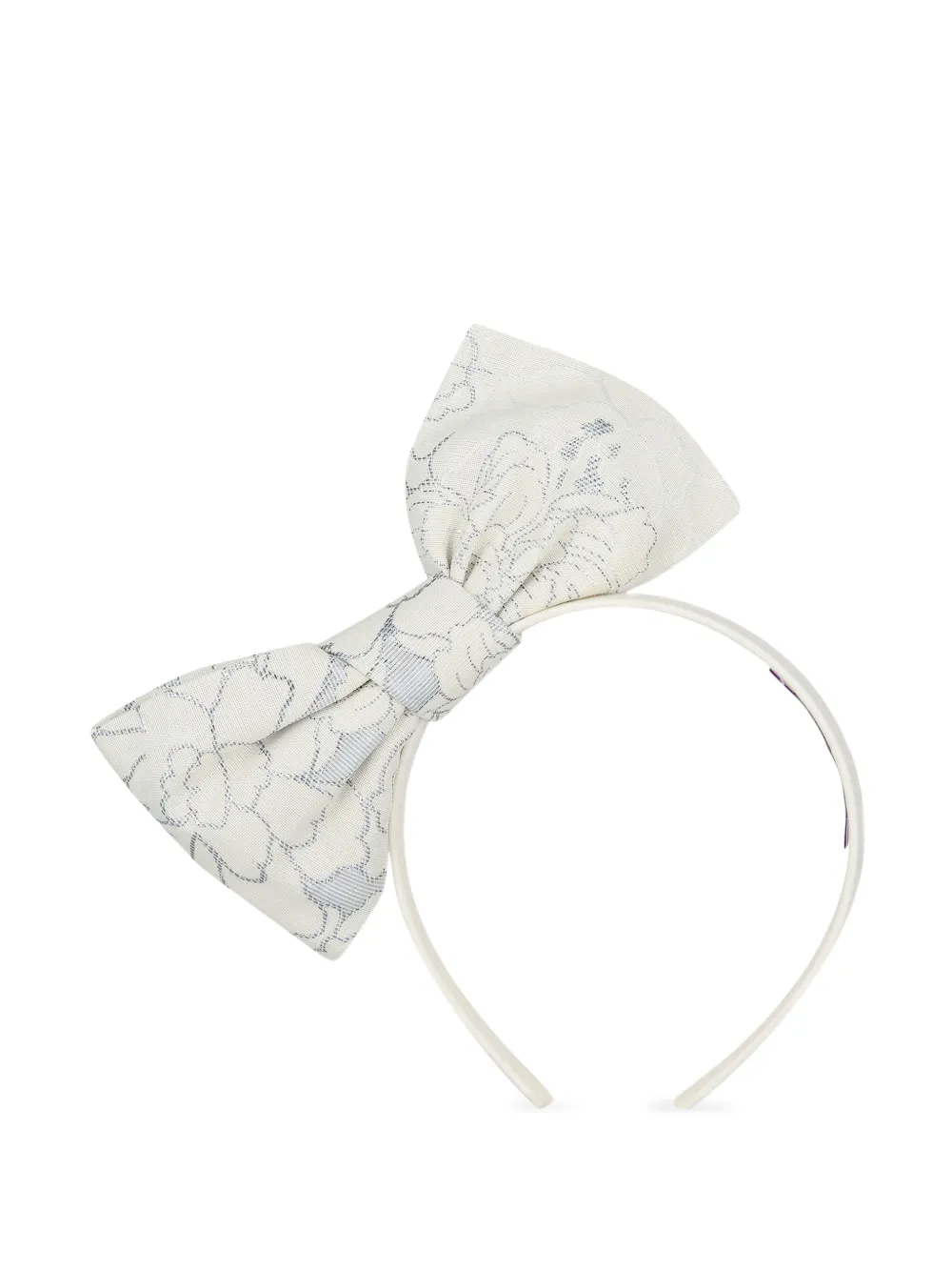 JESSIE AND JAMES KIDS patterned-jacquard headband | White | Image 1