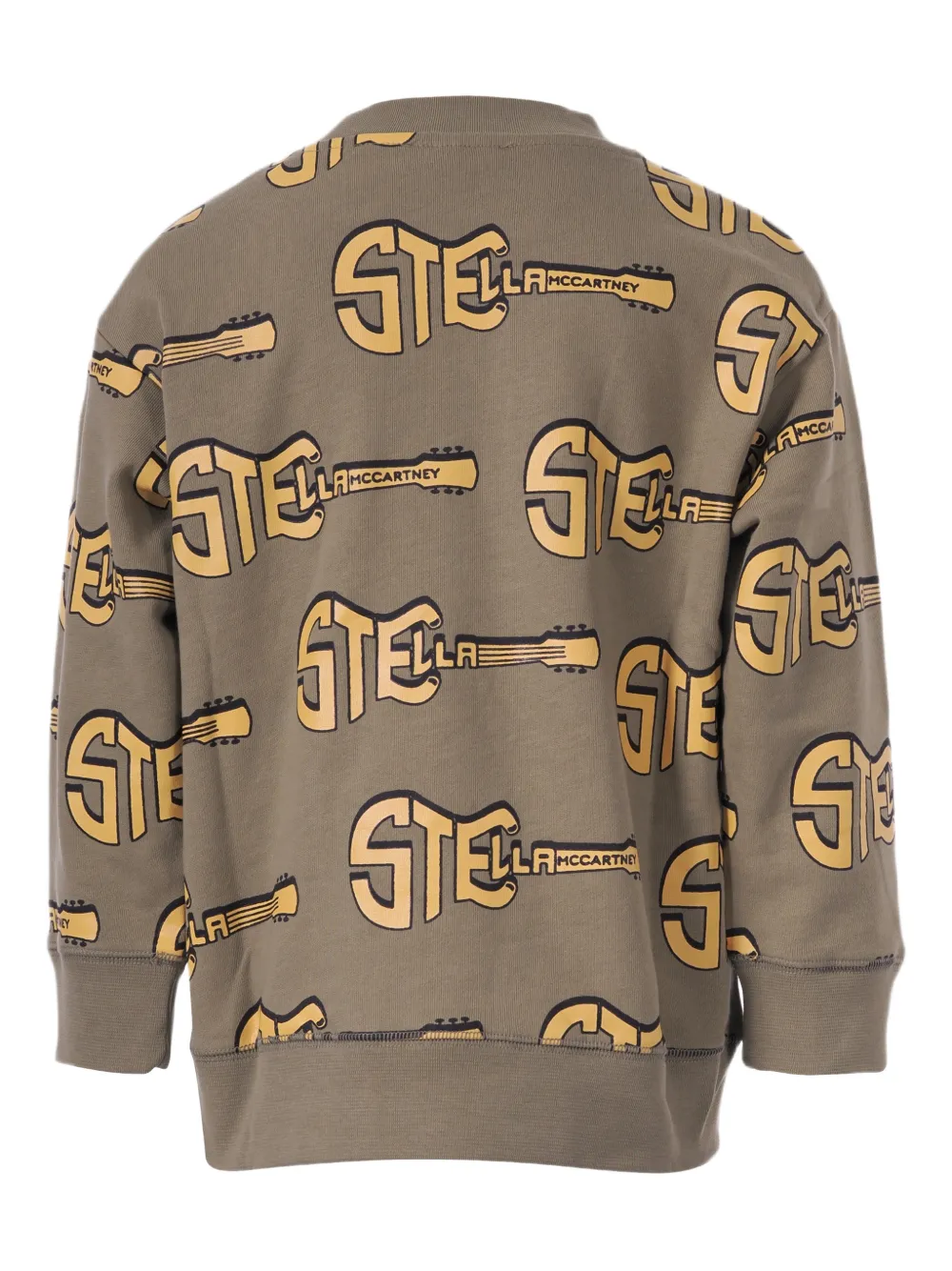 Stella Mccartney Guitar-print Sweatshirt In Multi
