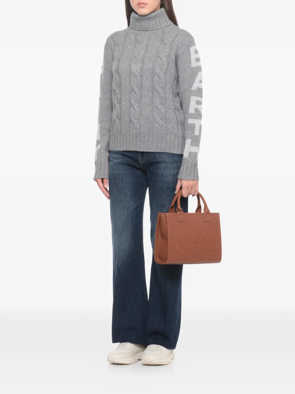 MC2 Saint Barth midi Vanity tote bag - Bruin