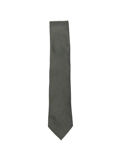 Zegna textured-finish tie