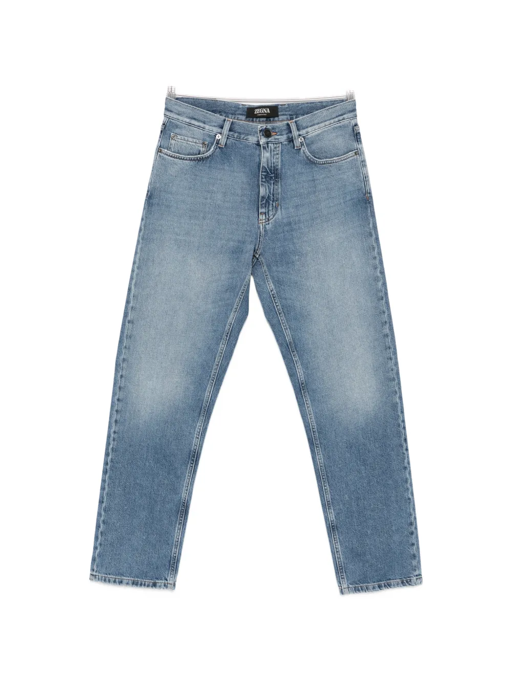 Zegna belt-loops jeans - Blau