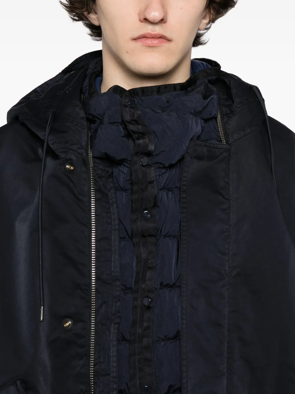 C.P. Company Micro Kei jack Blauw