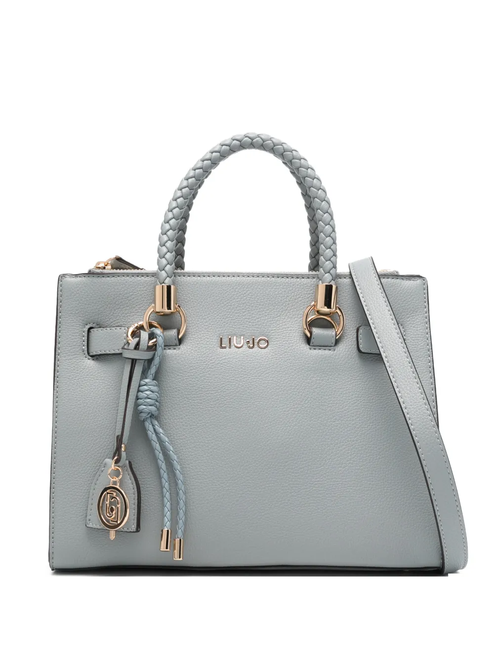 LIU JO logo-plaque tote bag | Grey | Image 1