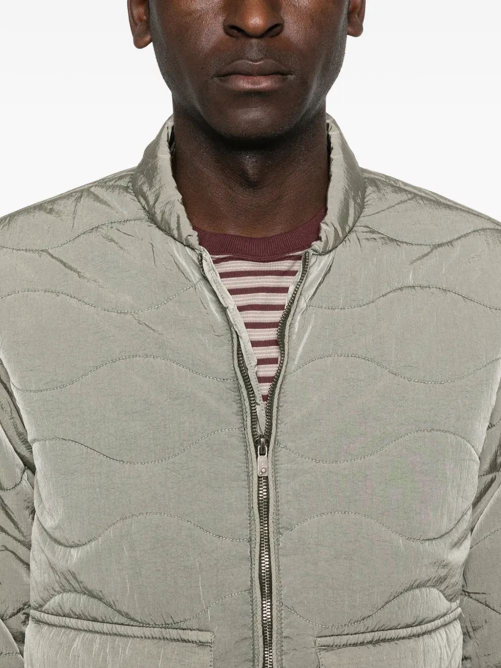Quilted Zipped Jacket