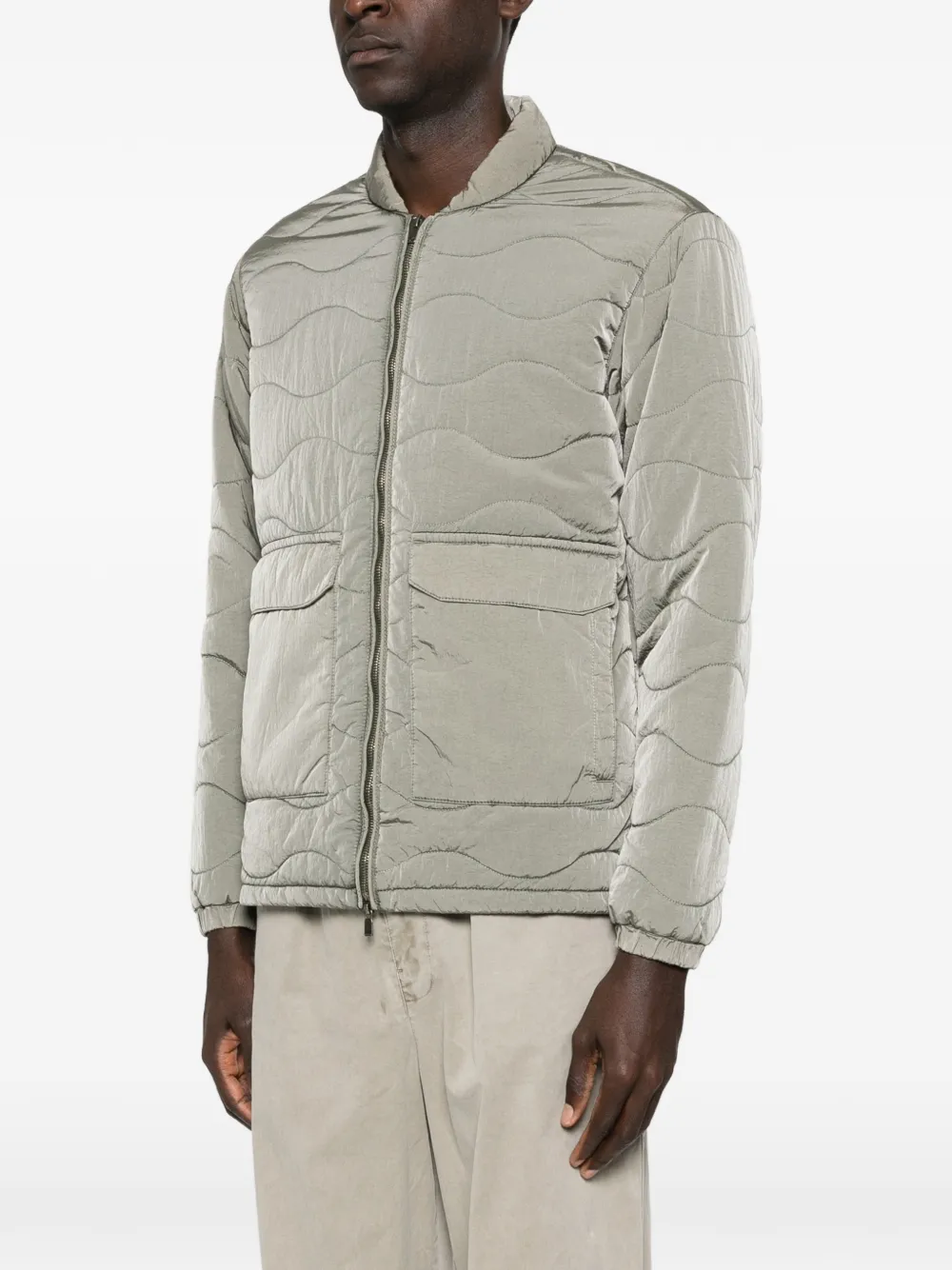 Quilted Zipped Jacket
