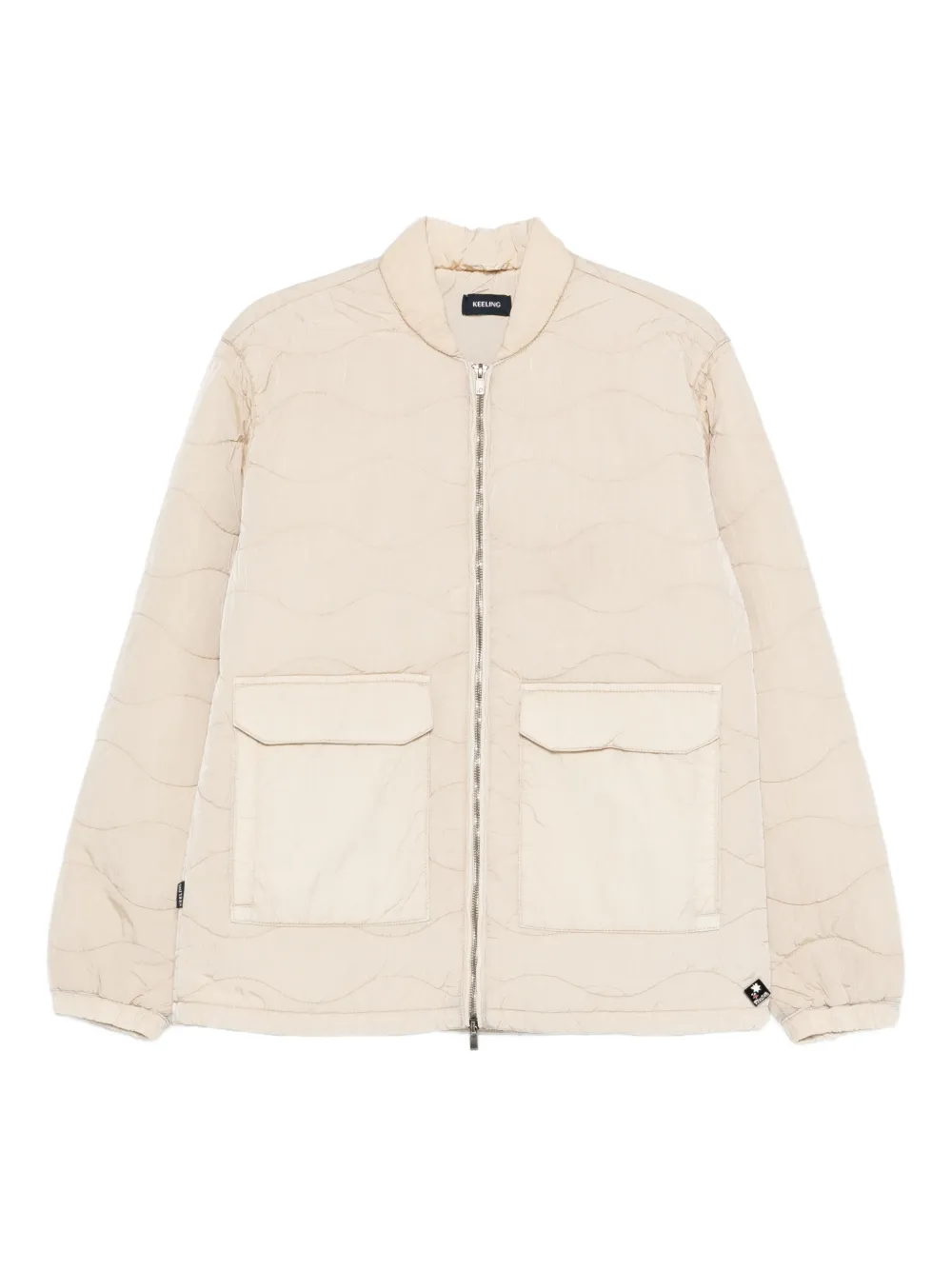 KEELING pocketed padded jacket | Neutrals | Image 1