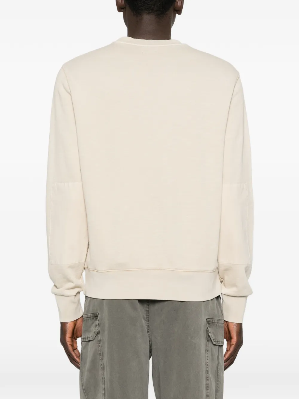 Crew-Neck Long-Sleeved Sweatshirt