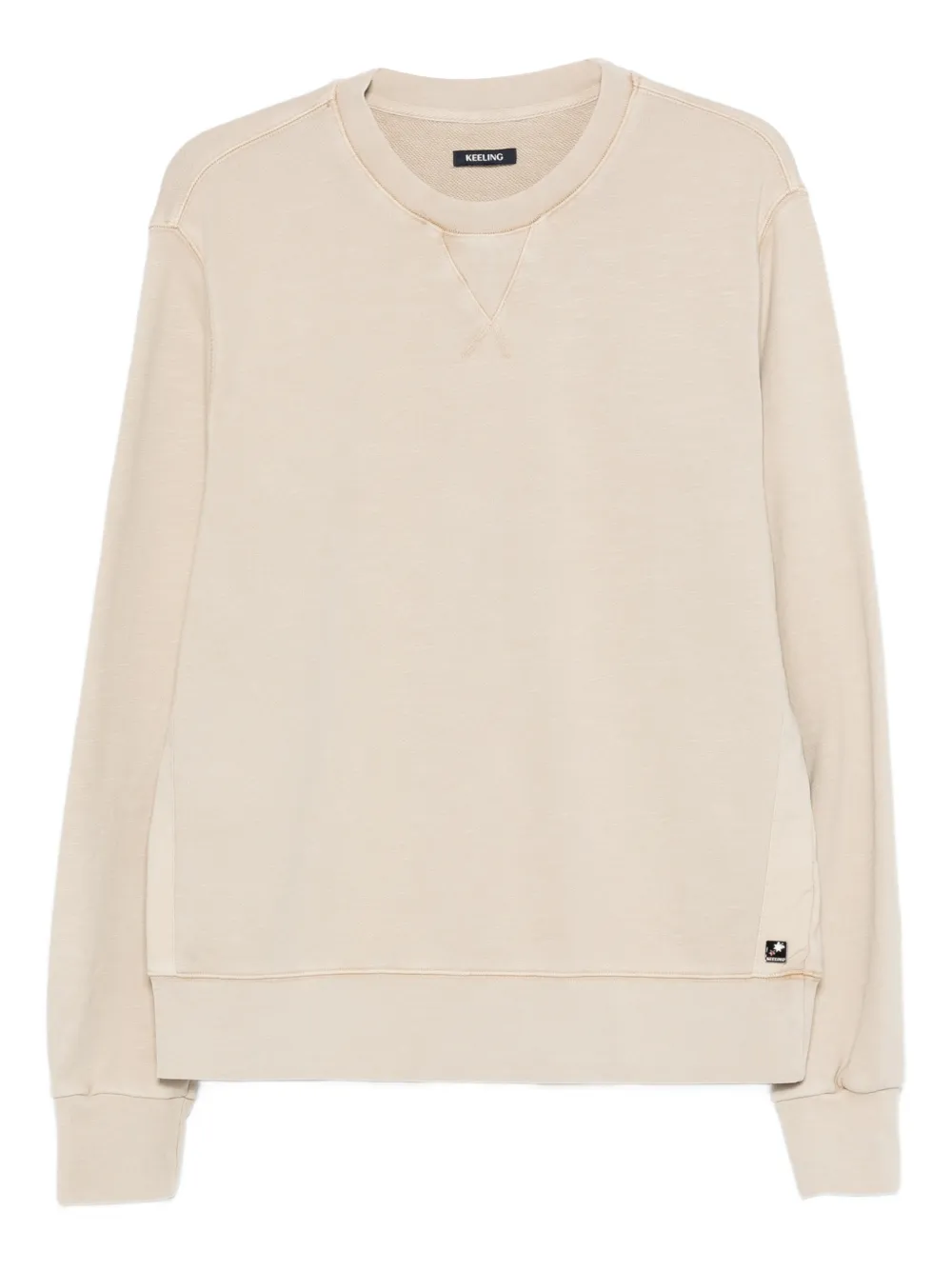 KEELING crew-neck long-sleeved sweatshirt | Neutrals | Image 1