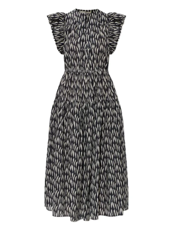 ulla johnson black and white dress Perfect Stranger Alba Structured Mini Dress Black main image 0
