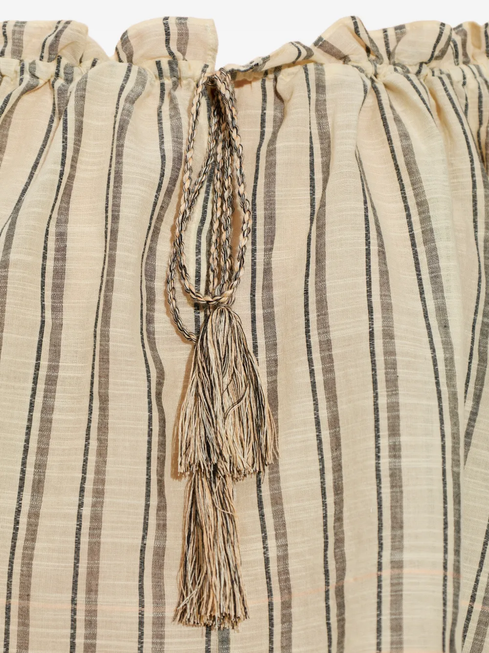 Paros Ruffled Striped Top