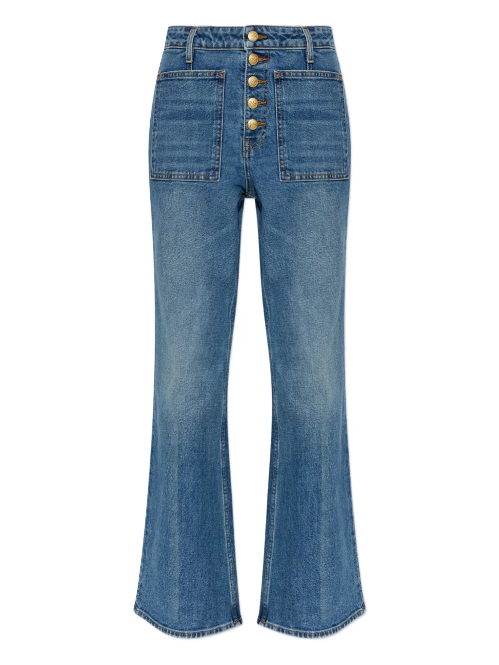 Ulla Johnson button-up pocket jeans - Blu