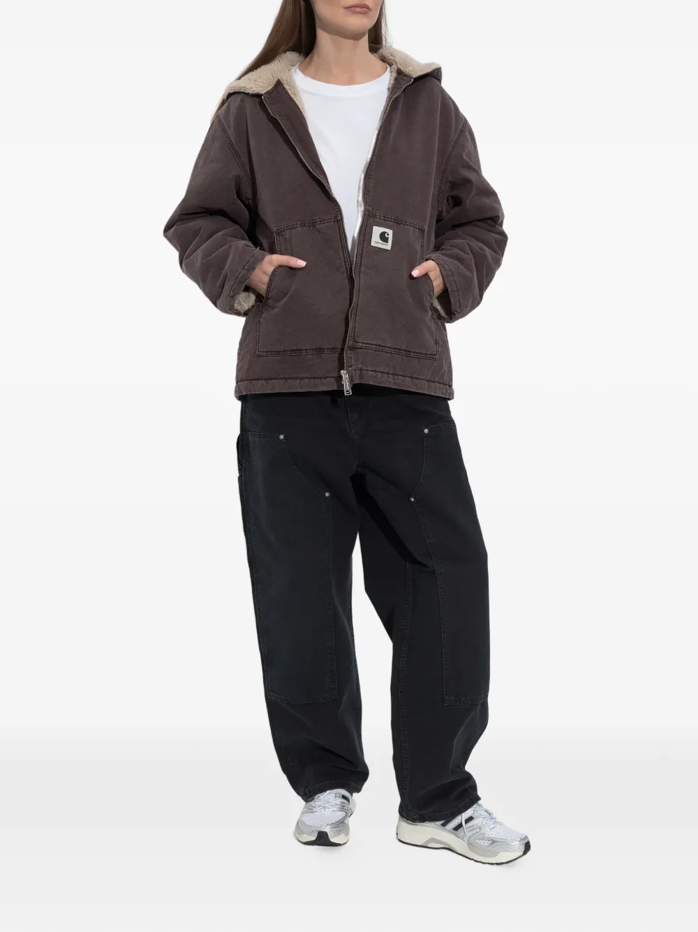 Carhartt WIP zip-up hooded jacket | Oversized Jackets | Image 2
