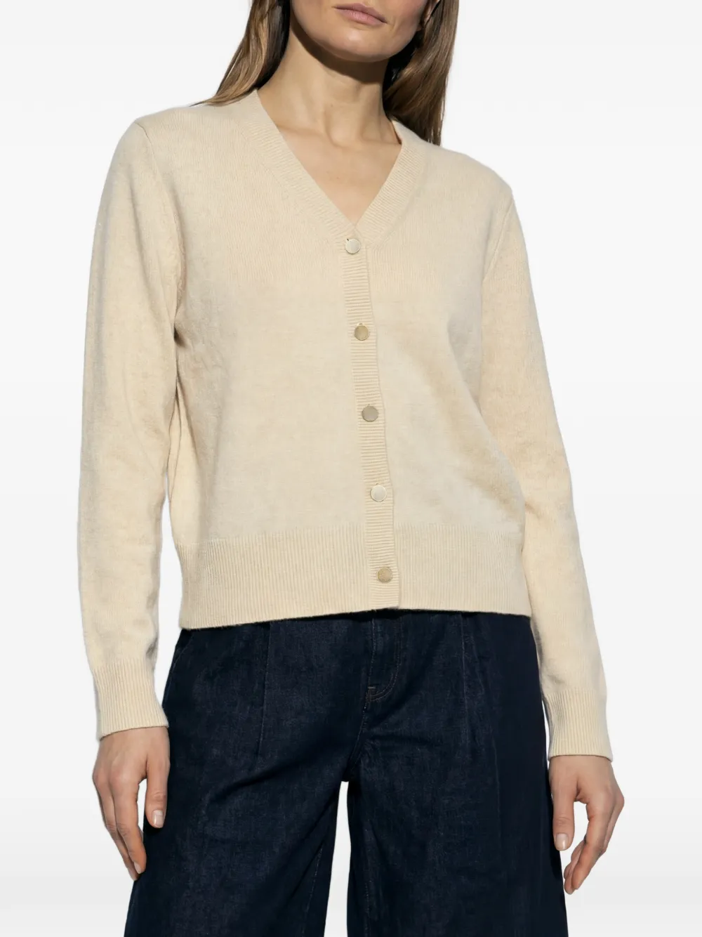  Ps Paul Smith V-neck Cardigan - Neutrals 