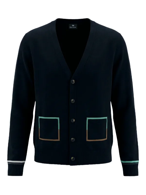PS Paul Smith ポケット カーディガン | ブラック | FARFETCH JP