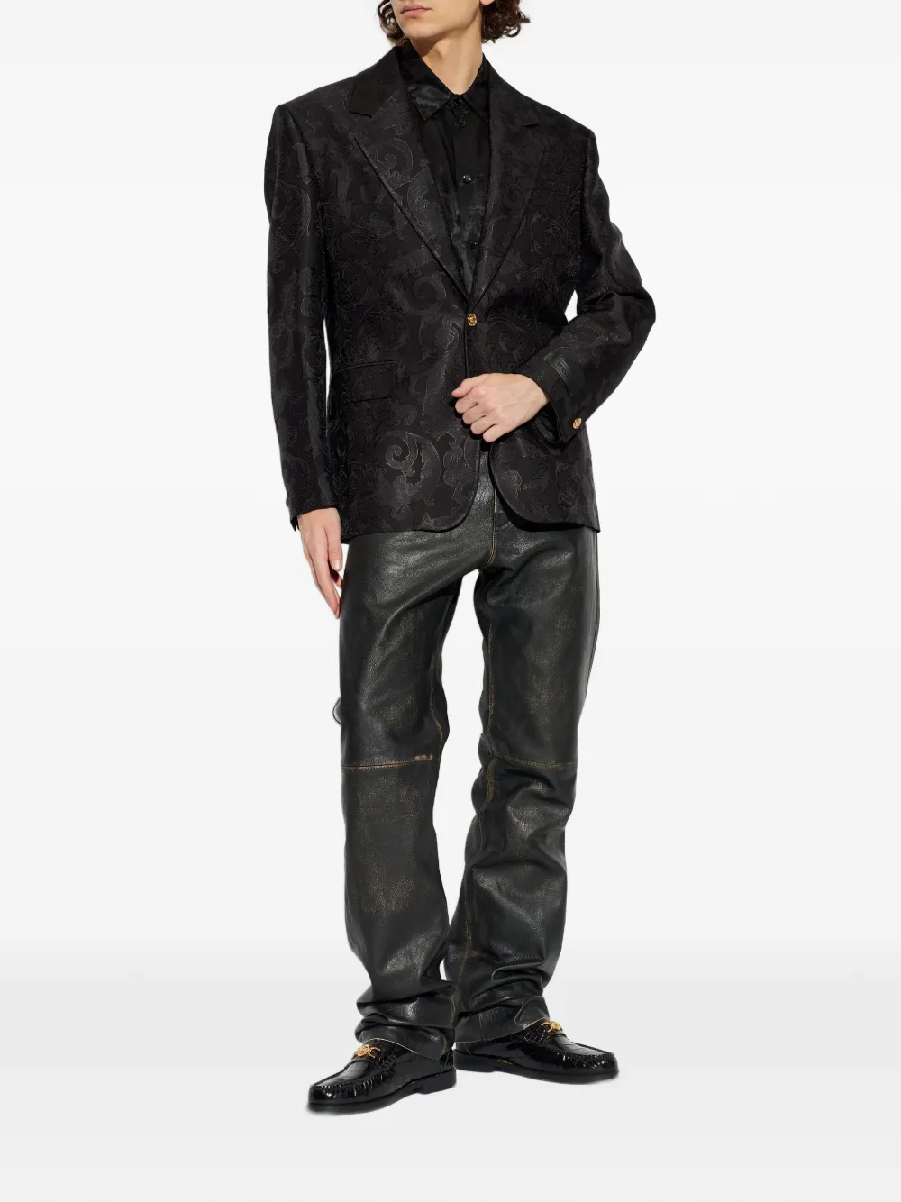 Versace patterned button jacket | Suit & Dinner Jackets | Image 2