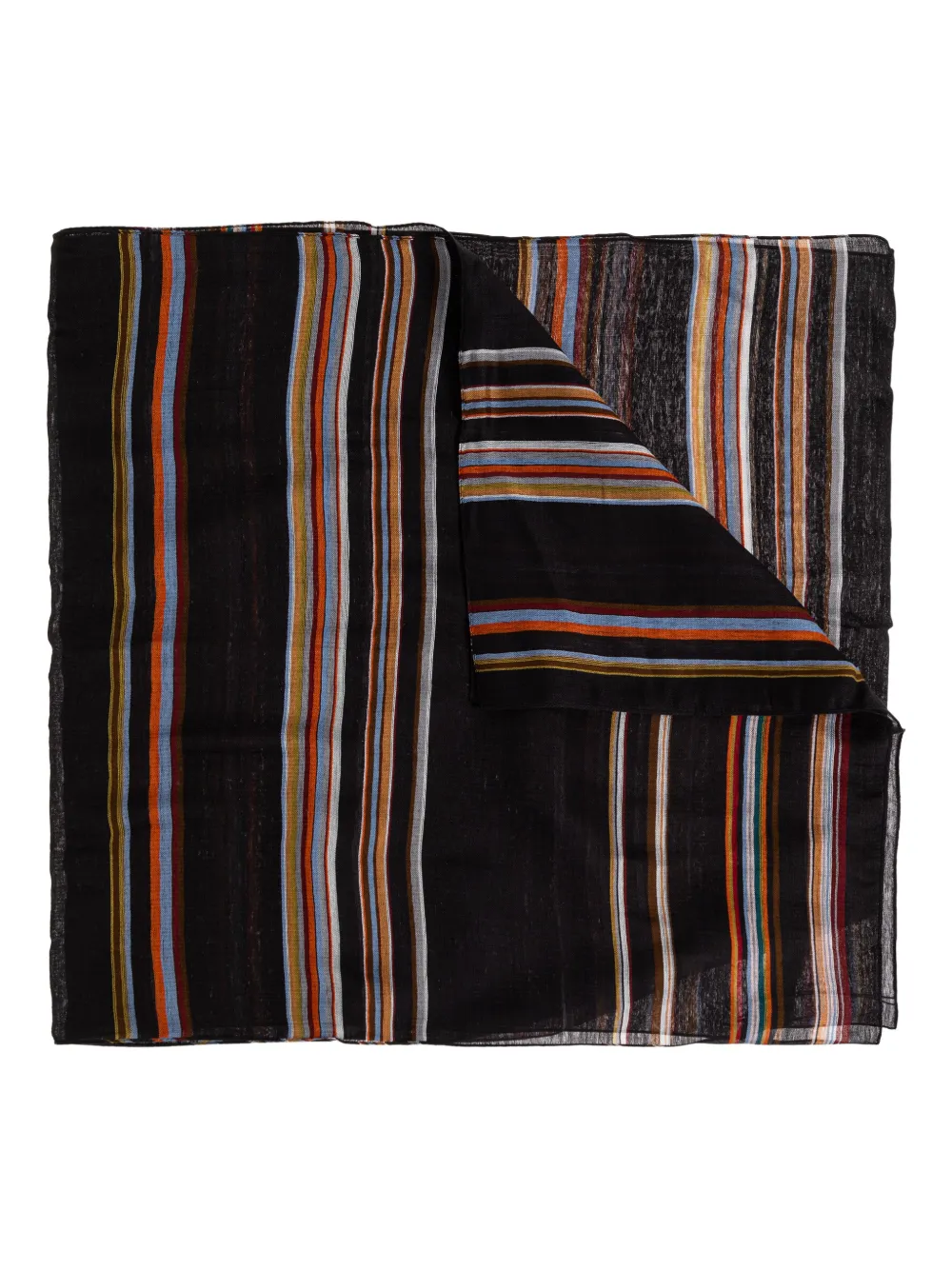 Paul Smith striped scarf - Schwarz