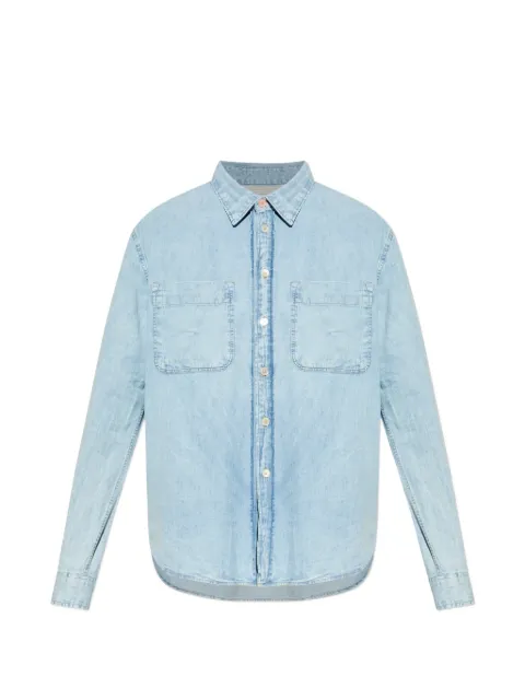PS Paul Smith buttoned pocket denim shirt