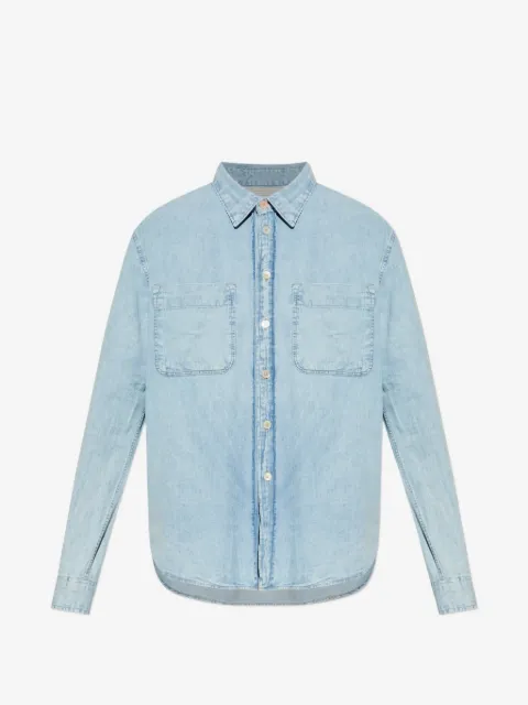 PS Paul Smith buttoned pocket denim shirt