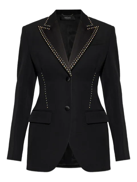 Versace studded blazer