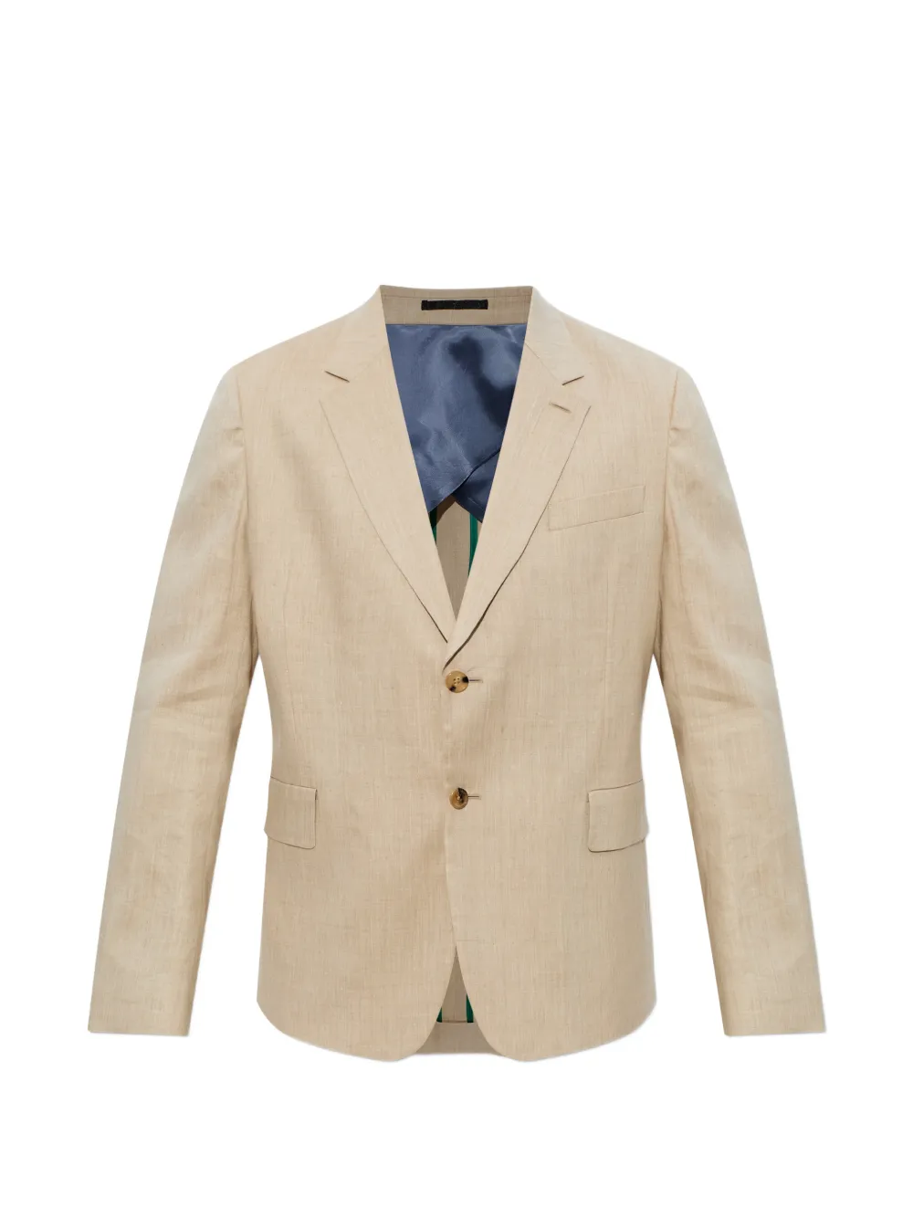 Paul Smith button-fastening blazer - Toni neutri