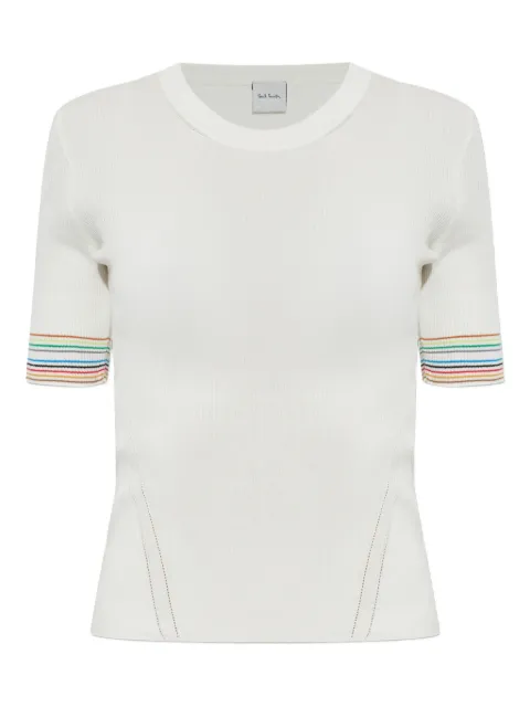 Paul Smith Signature Stripe ribbed T-shirt
