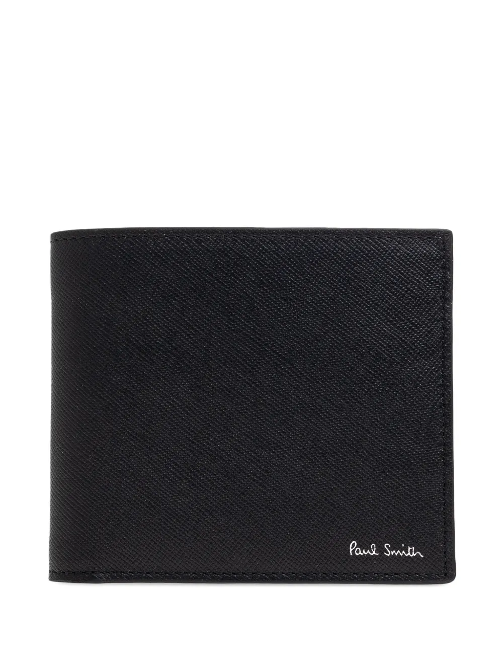 Paul Smith car print leather wallet - Nero