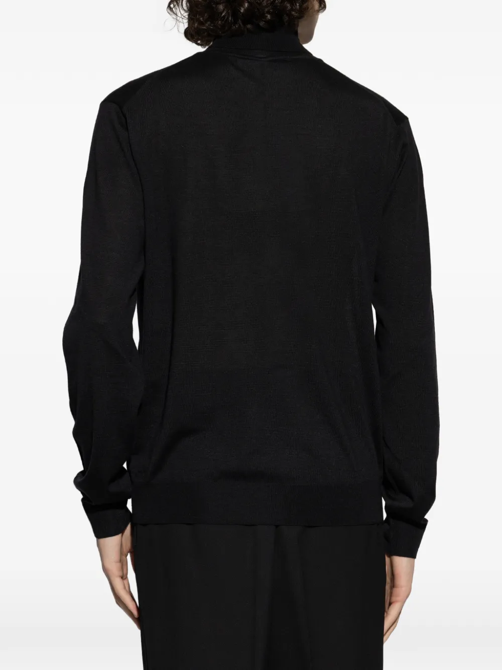 Versace Coltrui met logo Zwart