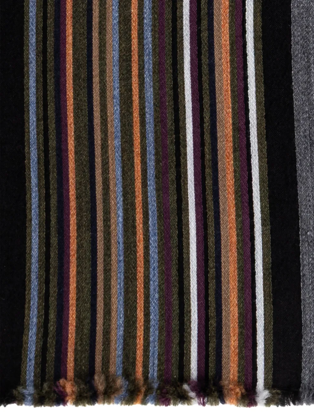 Paul Smith striped scarf - Grijs