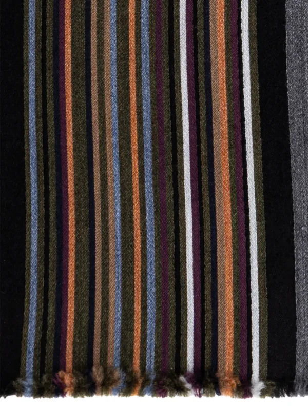 新品　Paul Smith ストライプスカーフ Paul Smith ストライプ スカーフ | グレー | FARFETCH JP