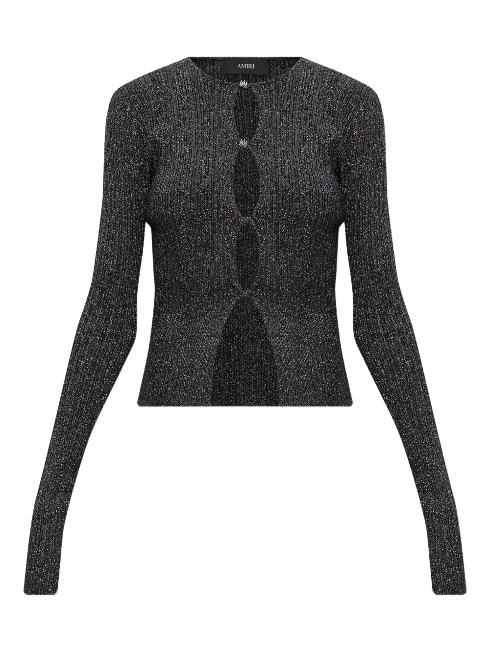 AMIRI cut-out cardigan - Grigio