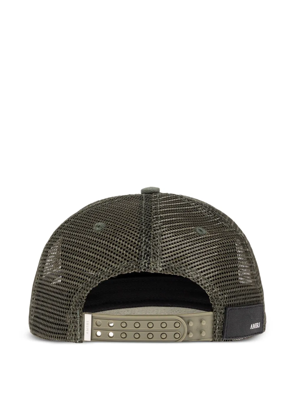 AMIRI KIDS embroidery mesh hat - Groen