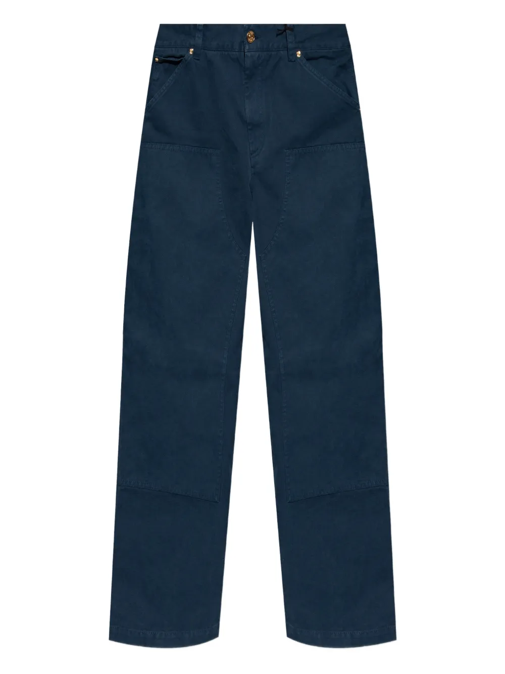 Versace panelled trousers - Blu