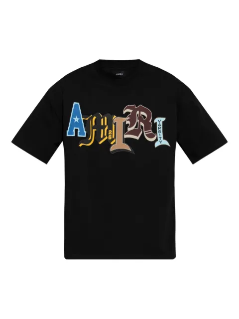 AMIRI logo-appliqué T-shirt