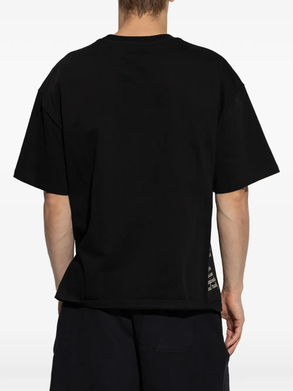 AMIRI T-shirt met logo-applicatie Zwart