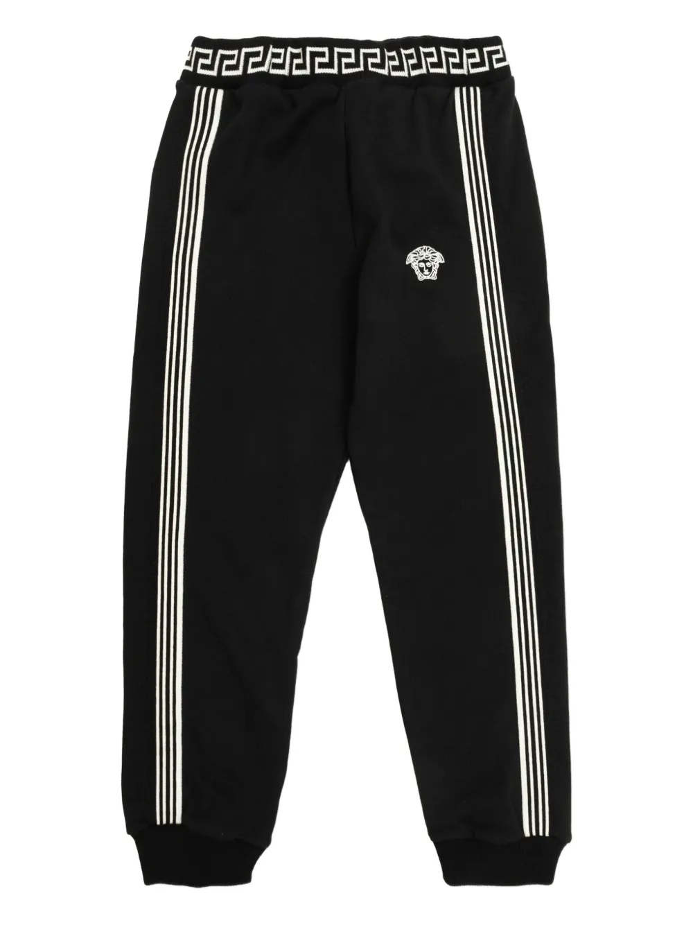 Versace Kids black track pants - Nero