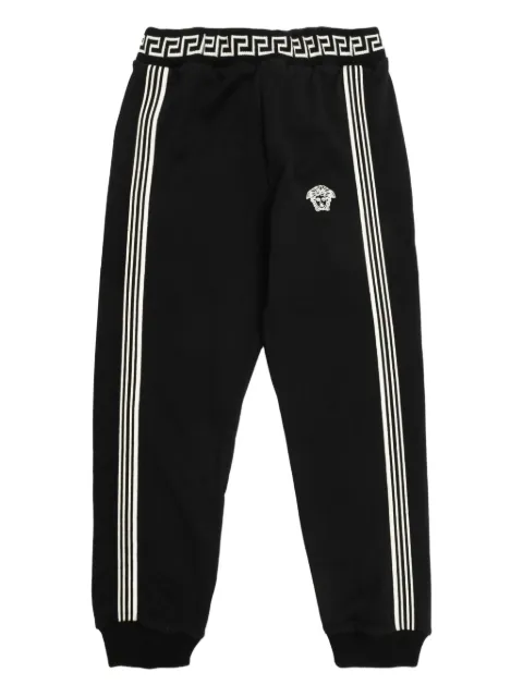 Versace Kids black track pants