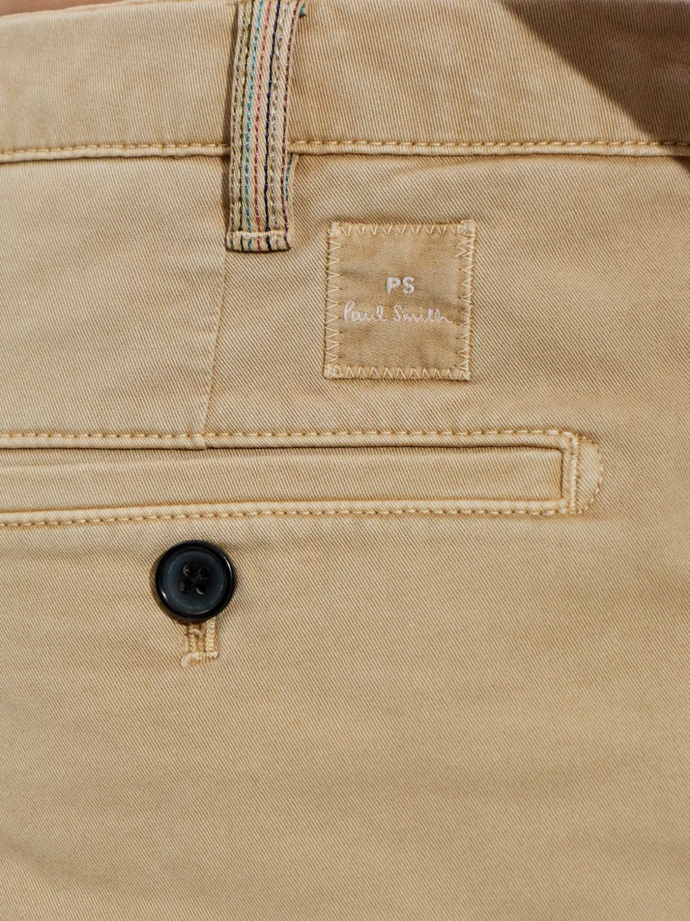 PS Paul Smith Shorts met knoopsluiting Beige