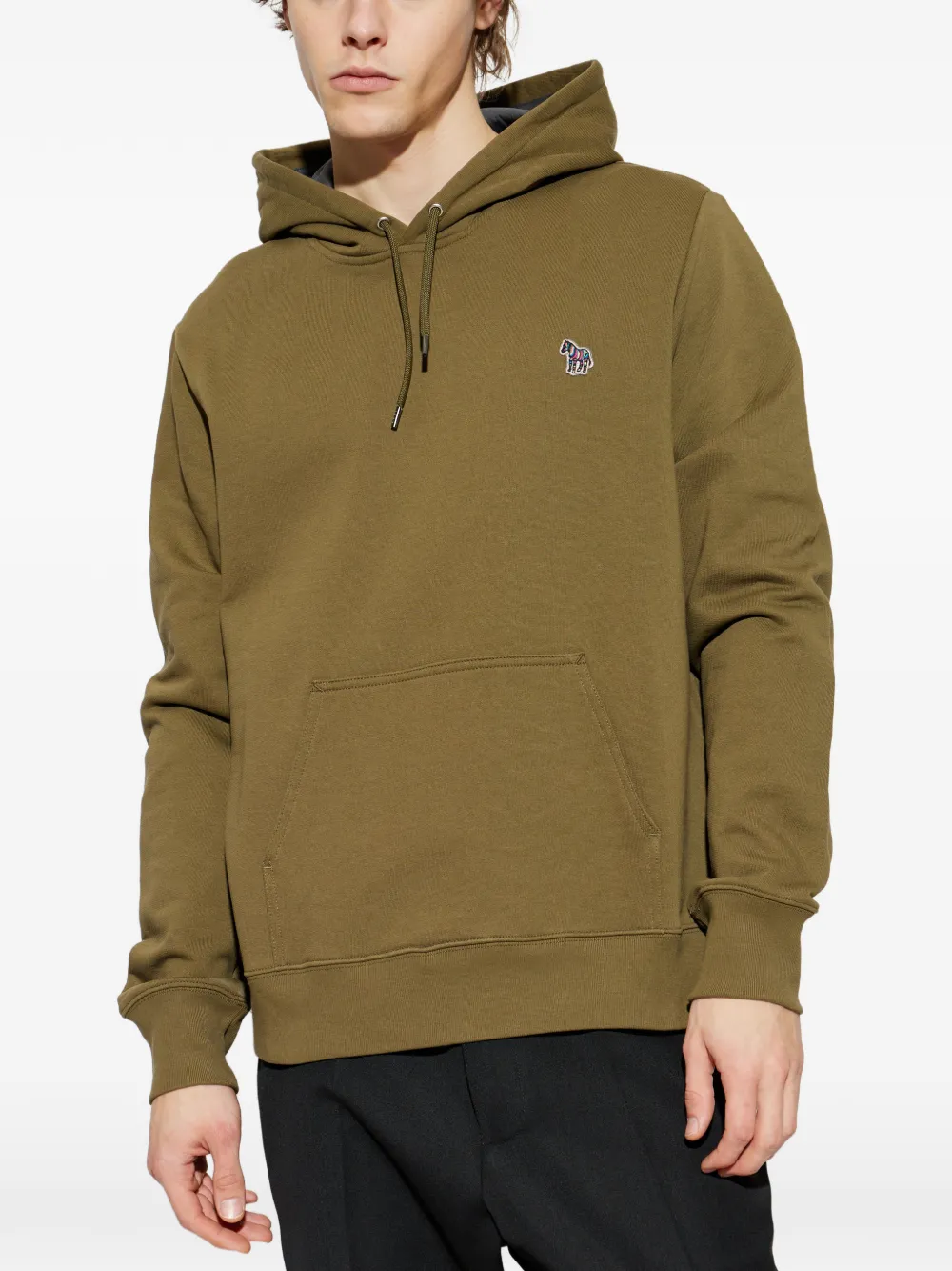  Ps Paul Smith Embroidered Hoodie - Green 