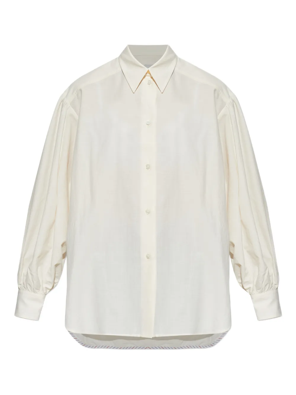 Paul Smith balloon-sleeve shirt - Toni neutri