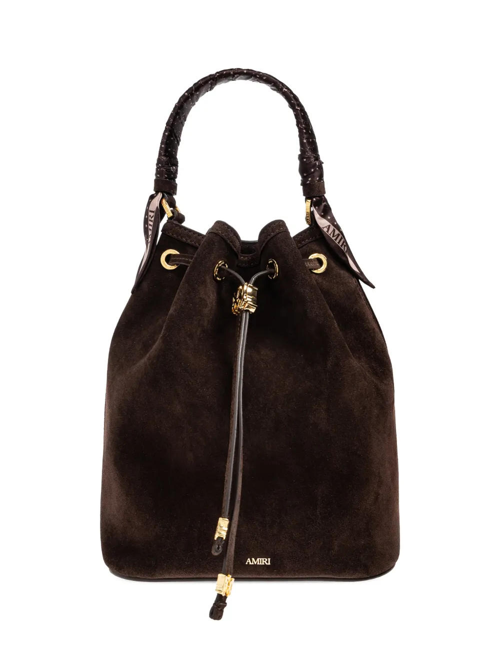 AMIRI mini MA bucket bag - Marrone